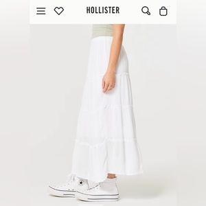 NWT Hollister Tiered Maxi Skirt
